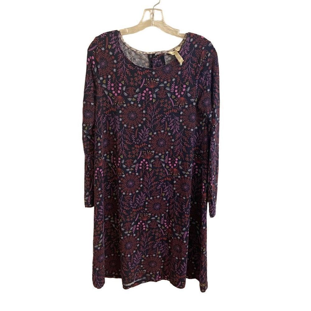 Matilda Jane Resolution Swing Dress Navy Floral Small